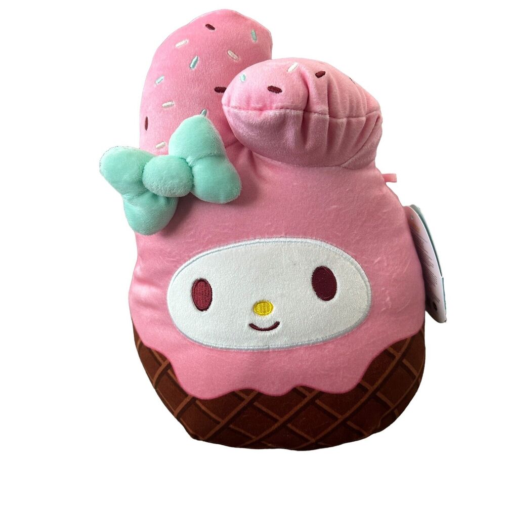 Squishmallow My Melody 12" Hello Kitty & Friends Sanrio Ice Cream 2023 RARE NWT